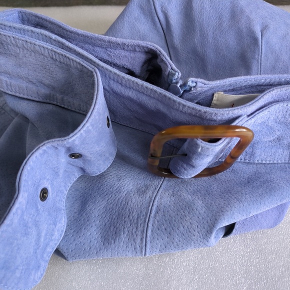 3x 👯‍♀️Host Pick⚡️Anthropologie Embossed Leather Mini Skirt - Picture 11 of 11